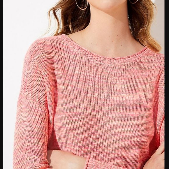 New Size small LOFT sweater. 100% Cotton. Cropped - Picture 7 of 9